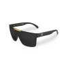 Heat Wave Mens Quatro Sunglasses In Black & Gold