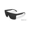 Heat Wave Quatro Sunglasses In Polarized Black