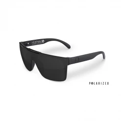 Heat Wave Quatro Sunglasses In Polarized Black