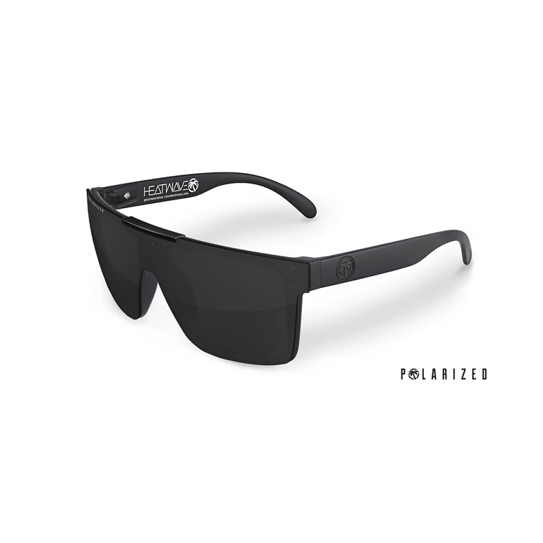 Heat Wave Quatro Sunglasses In Polarized Black 3 Heat Wave Quatro Sunglasses In Polarized Black