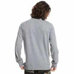 Quiksilver Mens Men's Essentials Crew Sweatshirt 9 Quiksilver Mens Men's Essentials Crew Sweatshirt
