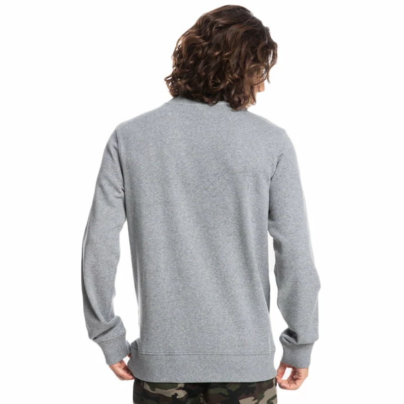 Quiksilver Mens Men's Essentials Crew Sweatshirt 6 Quiksilver Mens Men's Essentials Crew Sweatshirt