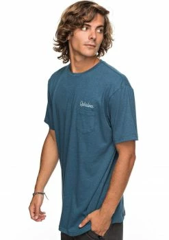 Quiksilver Activist Morning Slides S/S Pocket Tee (Past Season )