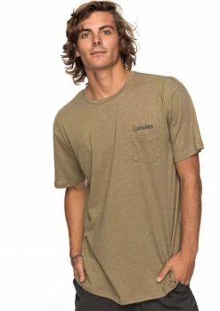 Quiksilver Activist Morning Slides S/S Pocket Tee (Past Season )