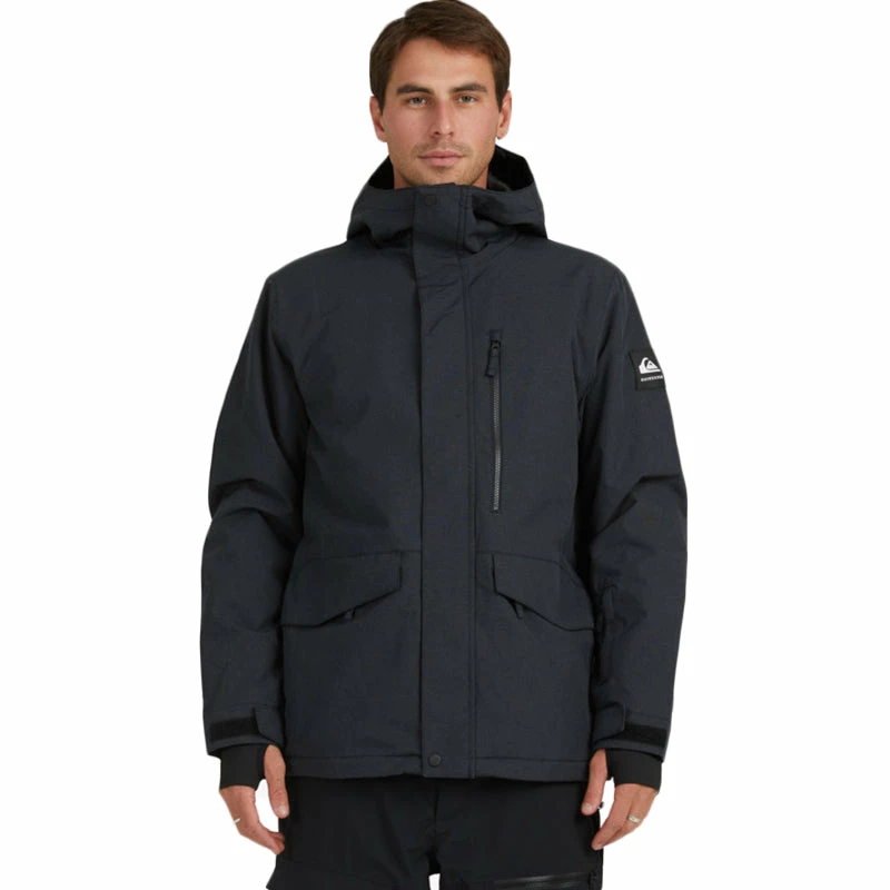 Quiksilver Men's Mission Solid Insulated Snow Jacket 3 Quiksilver Men's Mission Solid Insulated Snow Jacket