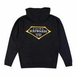 Jack's Surfboards Retro Lam Pullover Hoodie Mens 24 Jack's Surfboards Retro Lam Pullover Hoodie Mens