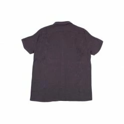 Rhythm Mens Textured Linen SS Shirt