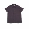 Rhythm Mens Textured Linen SS Shirt