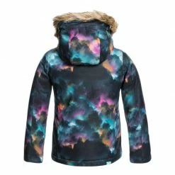Roxy Womens Girl's 4-16 American Pie Snow Jacket 7 Roxy Womens Girl's 4-16 American Pie Snow Jacket