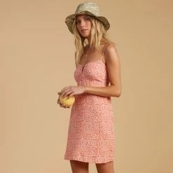 Salty Blonde X Billabong Just Because Woven Dress Womens