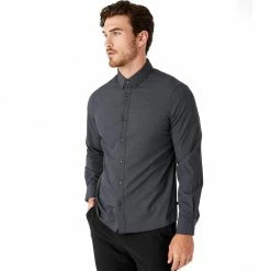 7 Diamonds Santiago 4-Way Stretch L/S Shirt Mens