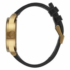 Nixon Sentry Leather Watch Mens