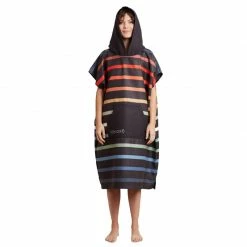 Nomadix Pinstripes Multi Changing Poncho Mens
