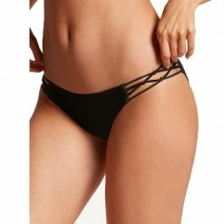 Volcom Womens Simply Solid Full Bikini Bottom