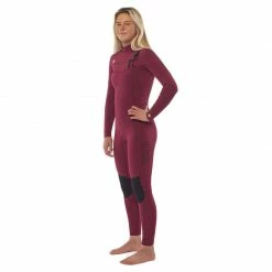 Womens Women's Sisstrevolution 4/3mm Seven Seas Chest Zip Fullsuit