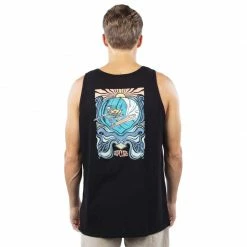 Rip Curl Mens Psych Shred Heritage Tank Top