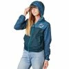 Santa Cruz Womens Strip Storm Blocked Hooded Windbreaker Jacket