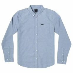 RVCA That'll Do Stretch Long Sleeve Shirt Mens