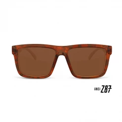 Heat Wave XL Vise Z87 Sunglasses In Brown W/ Tortoise Frames