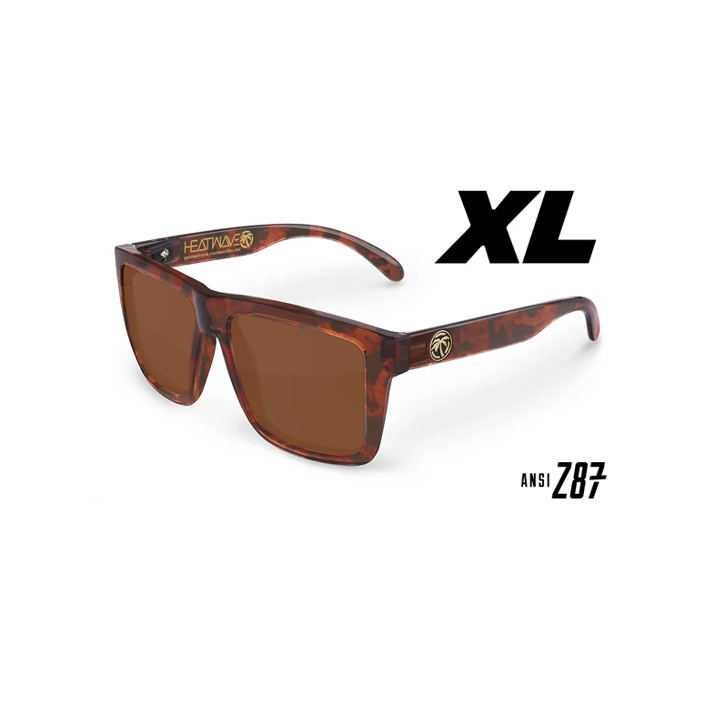 Heat Wave XL Vise Z87 Sunglasses In Brown W/ Tortoise Frames 3 Heat Wave XL Vise Z87 Sunglasses In Brown W/ Tortoise Frames