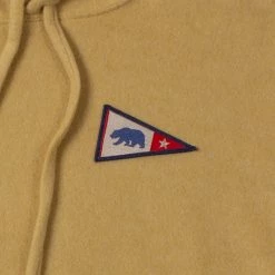 Jack's Surfboards Bear Flag Pullover Fuzzy Hoodie