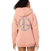 Volcom Truly Stoked Boyfriend Pullover Hoodie Womens