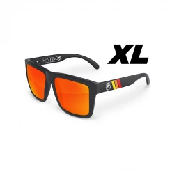 Heat Wave Mens XL Vise Sunglasses Turbo Classic In Sunburst