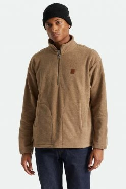 Brixton Beta Half Zip Mock Neck