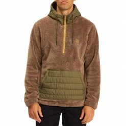 Billabong Mens Copy Of A/Div Badger Half Zip Pullover Hoodie (PS)