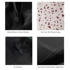 Mens Men's Vissla 7 Seas Comp 3/2mm Chest Zip Fullsuit