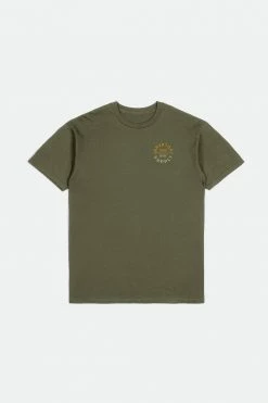 Brixton Mens Oath V S/S Standard T-Shirt (PS)