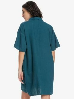 Quiksilver Surf Camp S/S Shirt Dress Womens