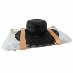 Jack's Surfboards Womens Women's Clearly Tote Bag W/ Straw Hat