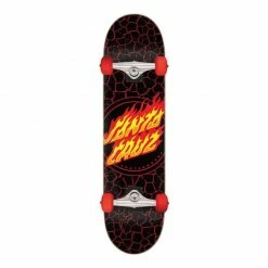 Santa Cruz Flame Dot Complete Skateboard